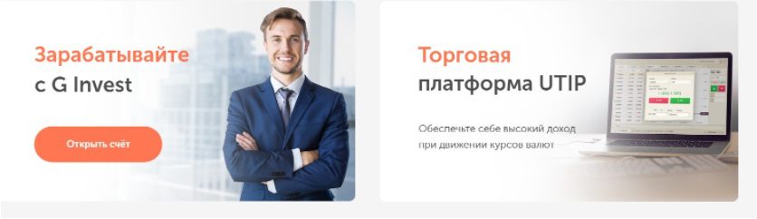 Сайт компании Ginvestco