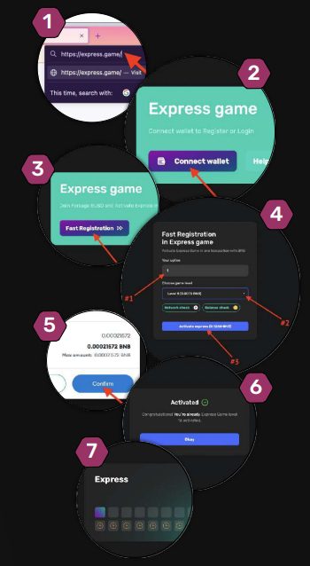 express smart game регистрация