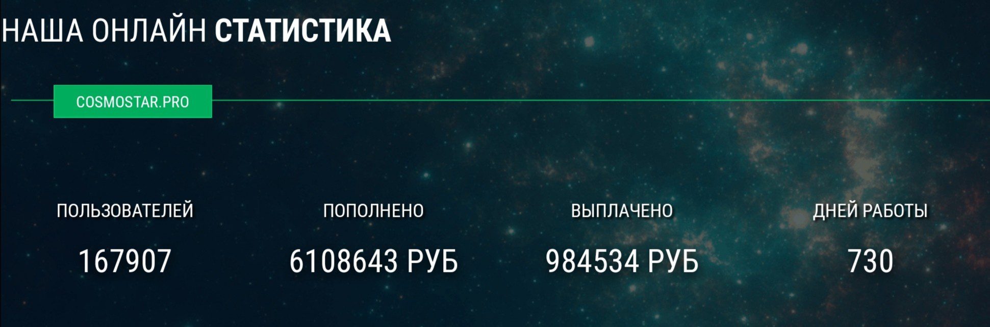 Cosmo-star.me проект обзор