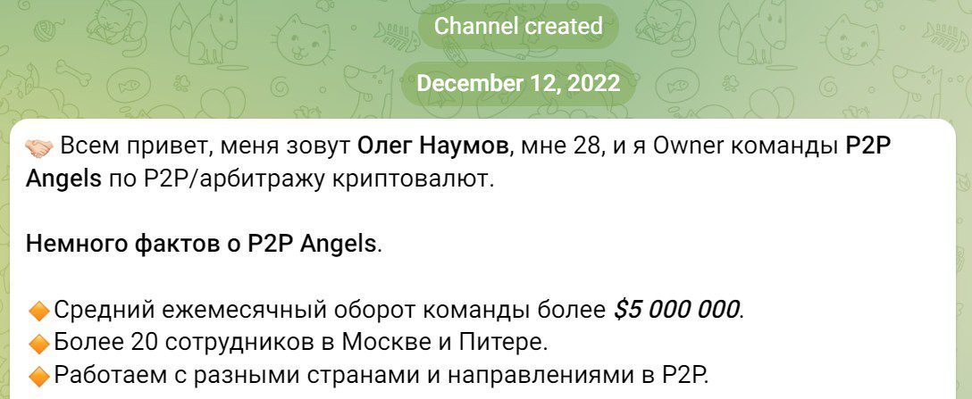 P2P Angels проект обзор