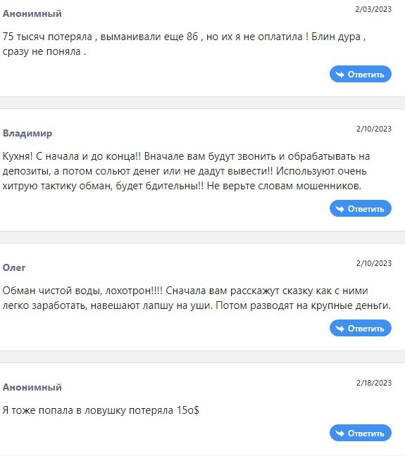 Отзывы о bbafin.com от реальных трейдеров