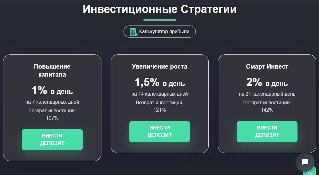 Инвестиционные стратегии Axneb