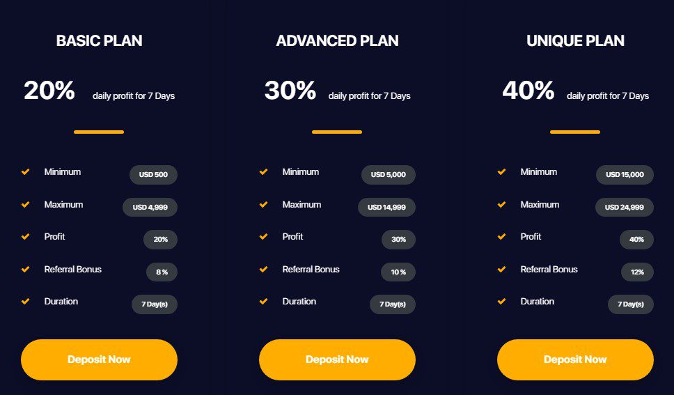 Тарифные планы Analysis Trade