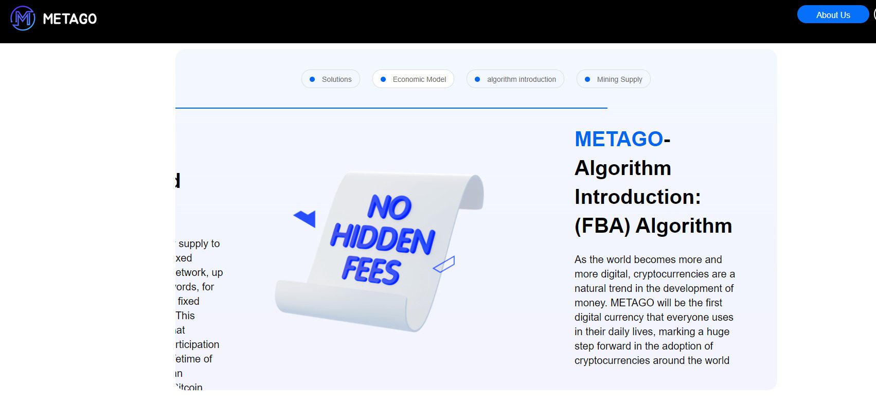 Информация на сайте Metago.com