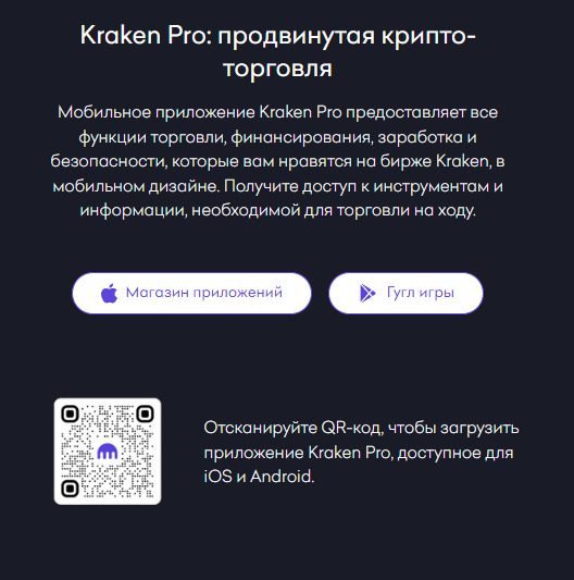 Торговля на бирже Kraken 