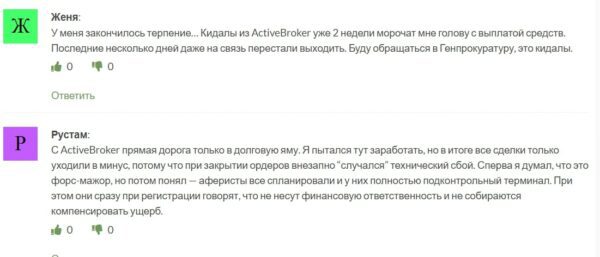 Active broker отзывы