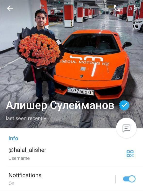 Команда Алишера в тг