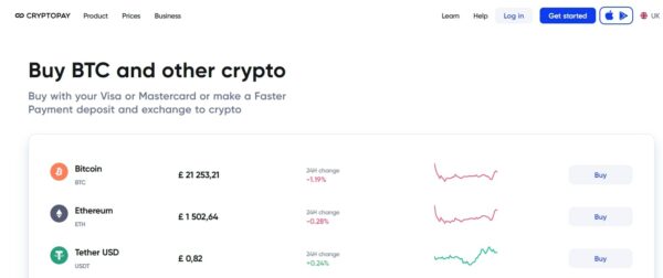 Проект Cryptopay Me