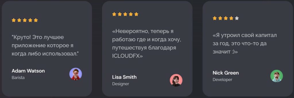 Icloudfx com отзывы