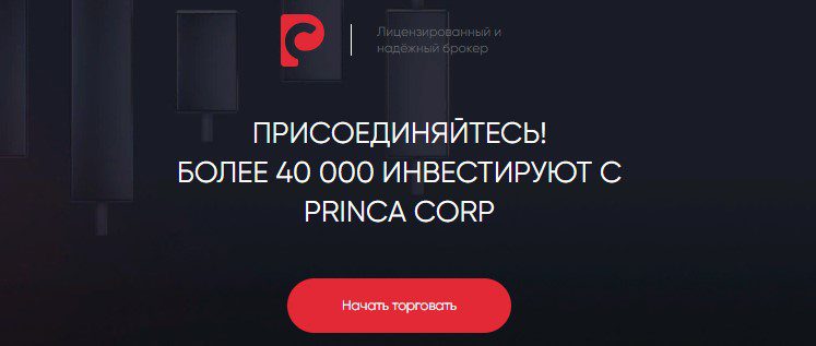 Сайт Princa Corp