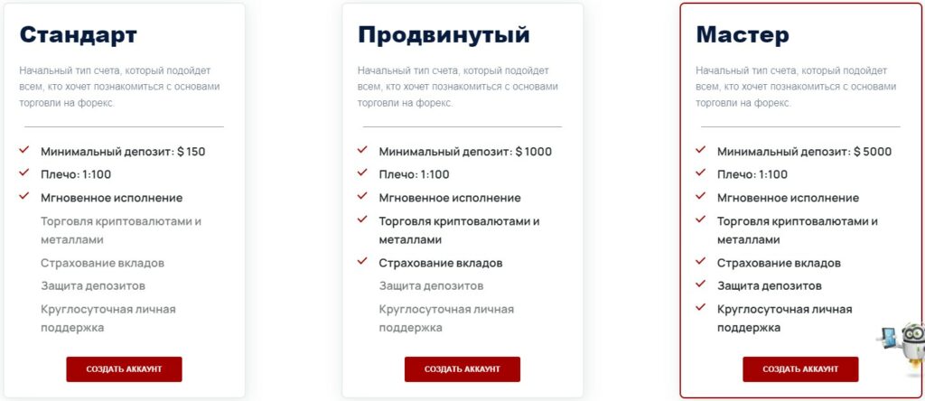 TradePace net тарифы