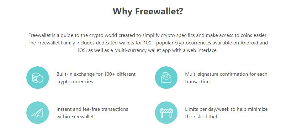 Сайт проекта Freewallet