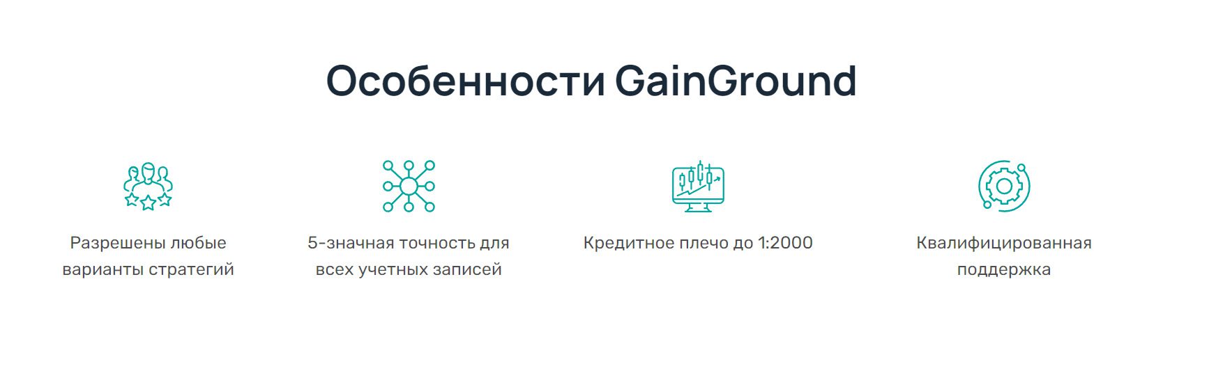 Особенности проекта Gain Ground Live