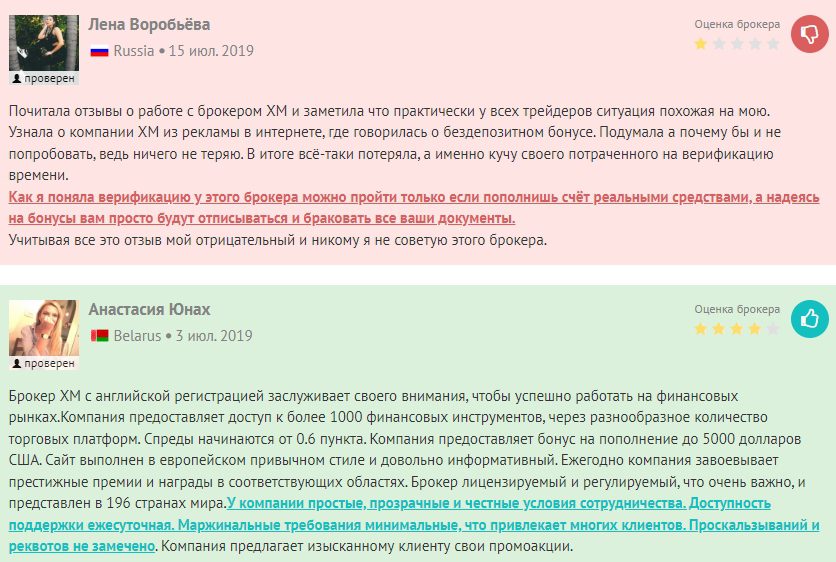 Отзывы о Xmglobal.com