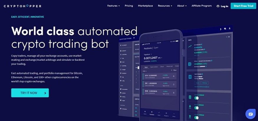 Платформа Cryptohopper