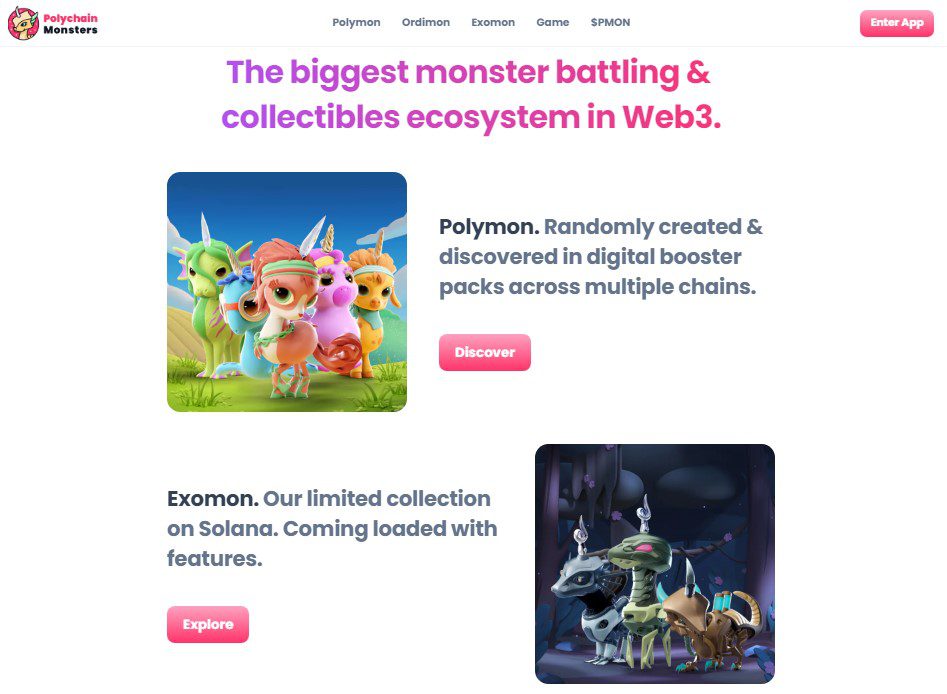 PolychainMonsters экосистема