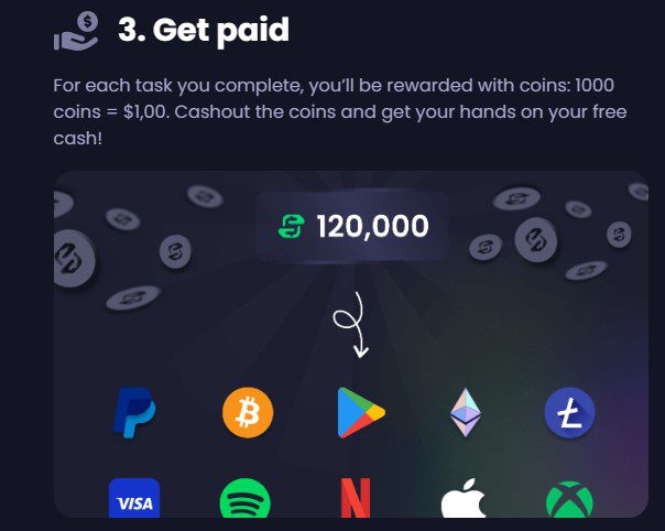 freecash coin paid