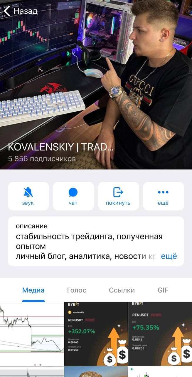 Условия работы с Kovalenskiy Trade Blog