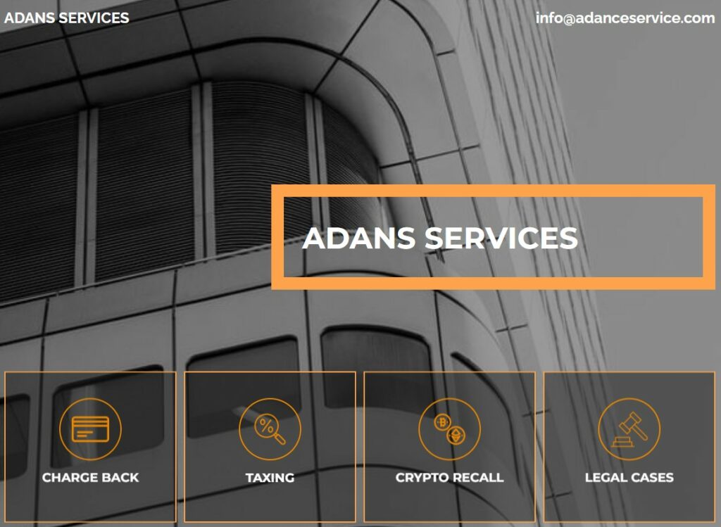 ADANS SERVICES обзор проекта