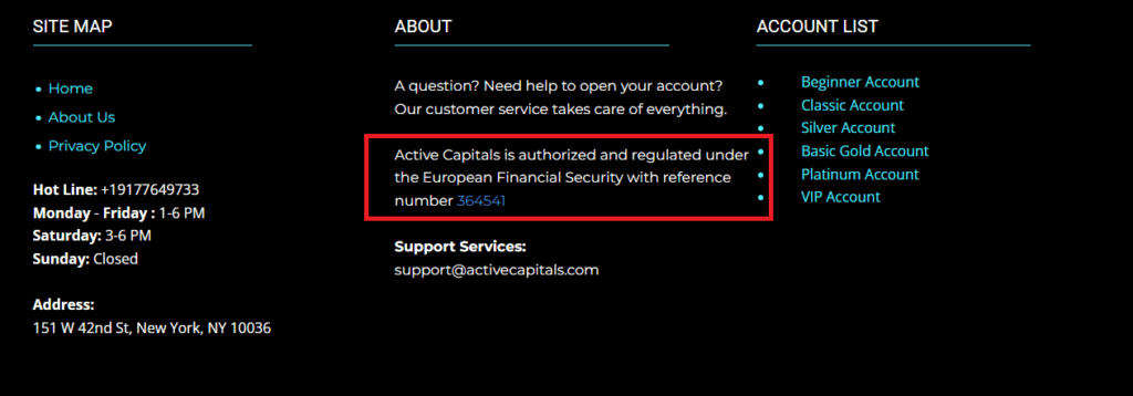 active capitals com обзор