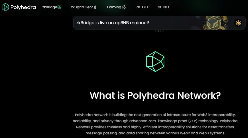 Проект Polyhedra Network