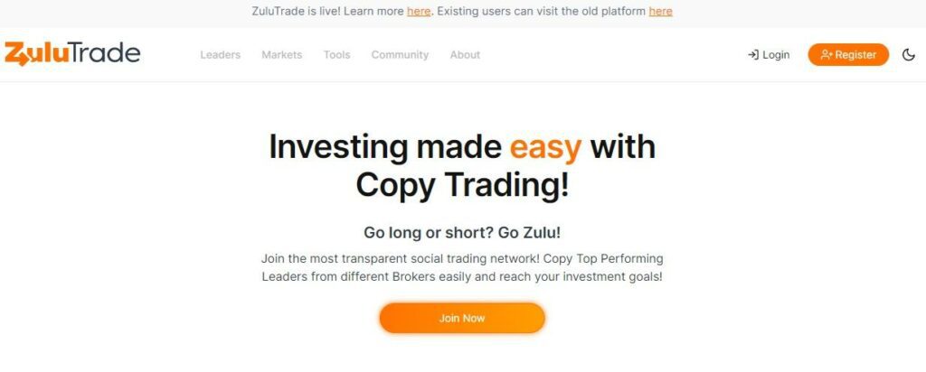 Проект ZuluTrade