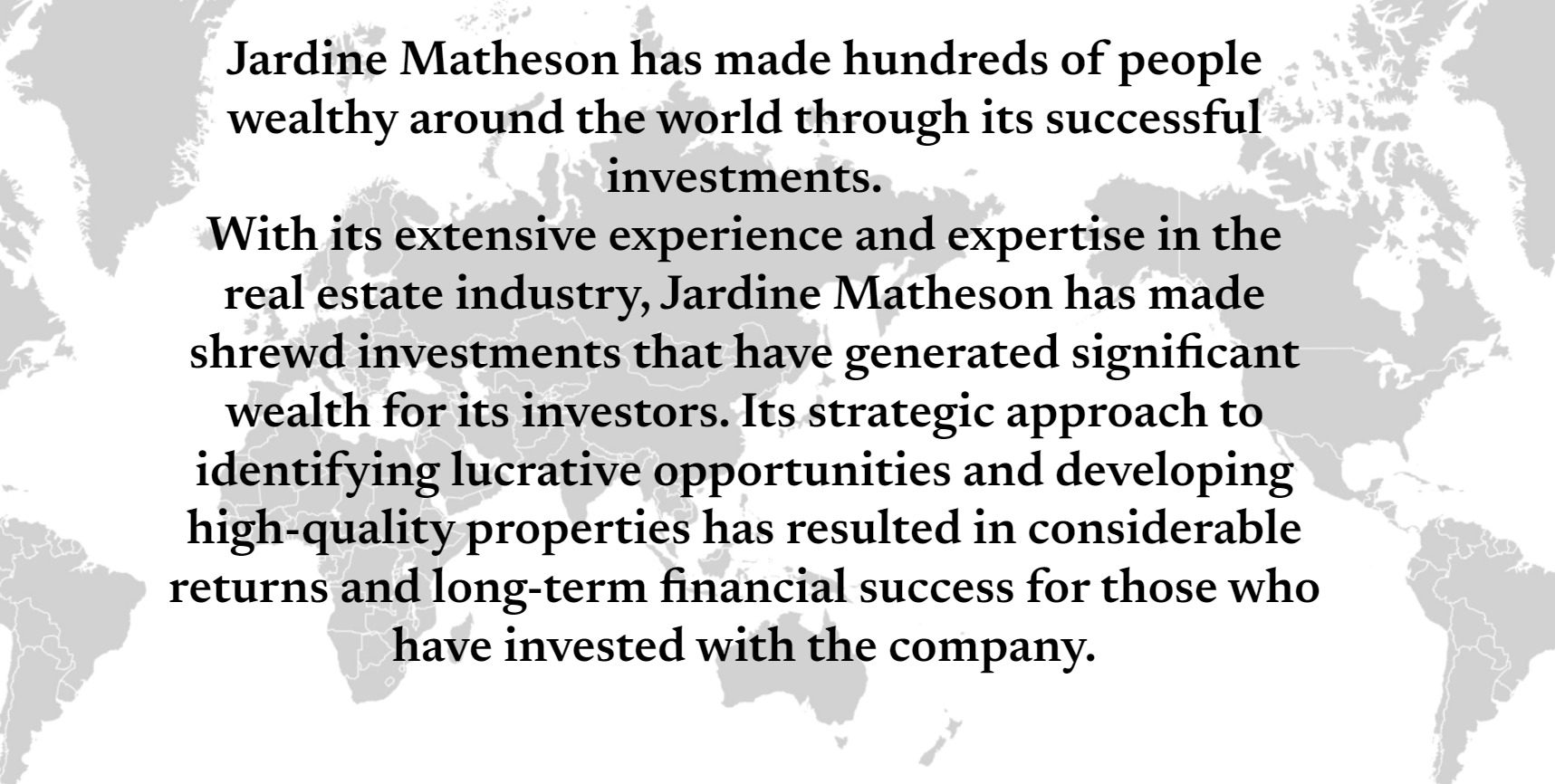 Общая информация о Jardine Matheson Holdings