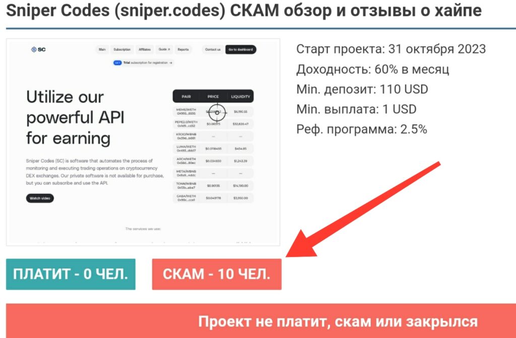 Sniper Codes отзывы