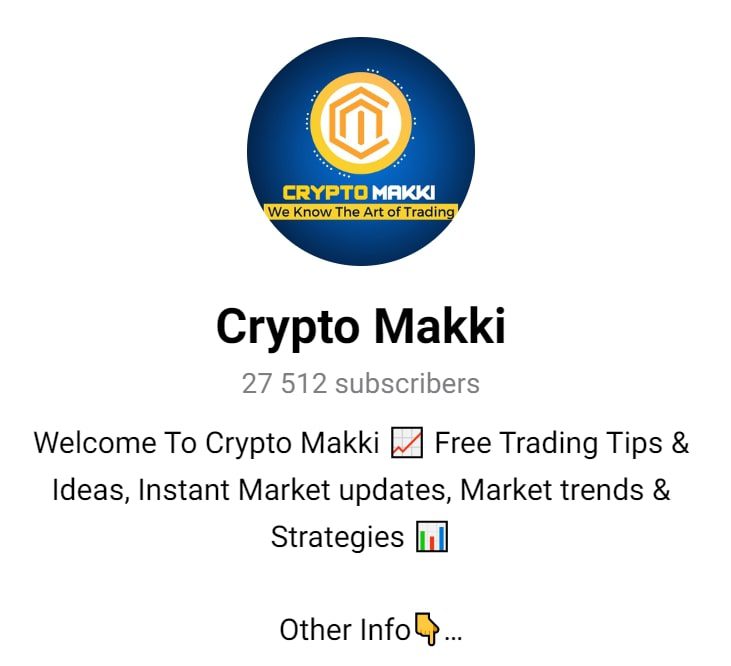 Crypto Makki телеграмм