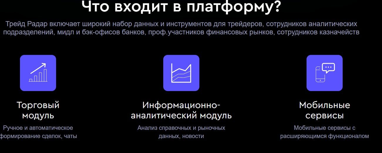 Trade Radar торговая платформа