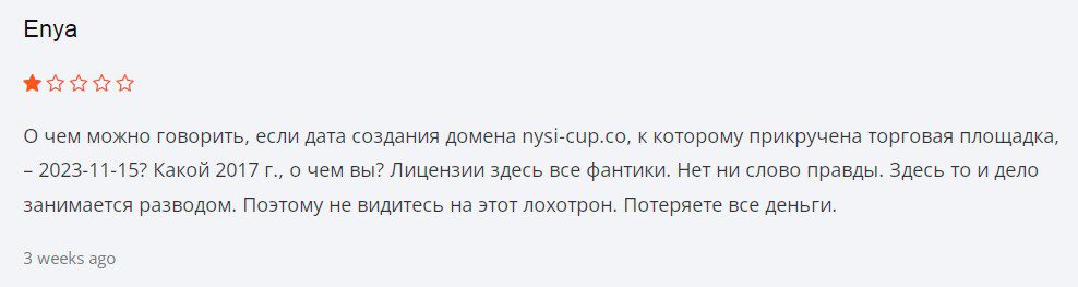 Отзывы пользователей о криптообменнике NitroCryptos