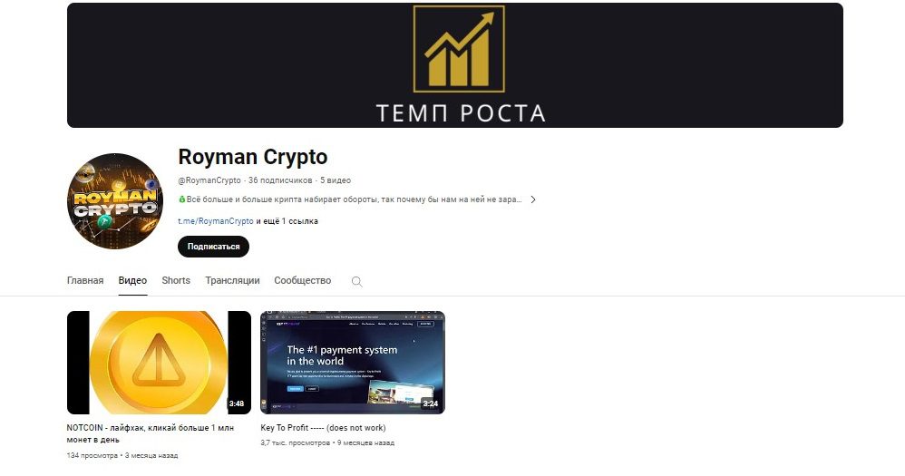 проект royman crypto